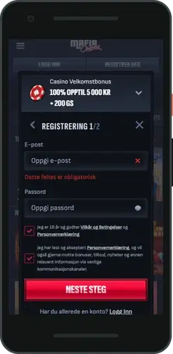 Mafia en ligne casino